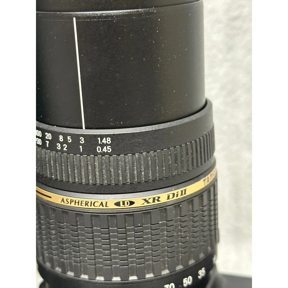 Nikon D50 DSLR Camera Kit Tamron 18-200mm XR Di II Lens Tamrac Bag Kit